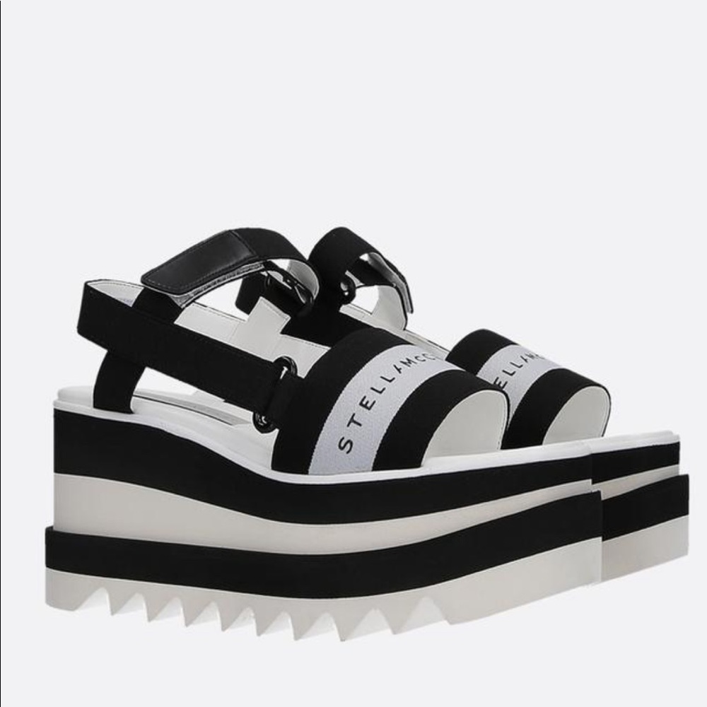 (Sold) Stella McCartney Sneakelyse Sandals - Picture 2 of 8